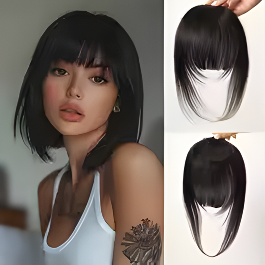 100% Human Hair Bangs