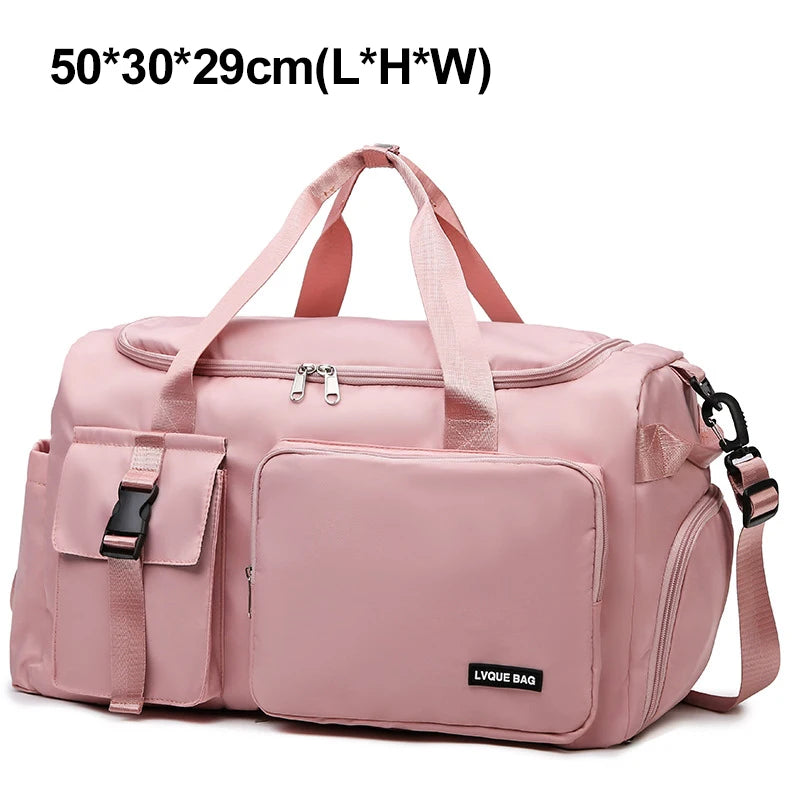 Sports Gym Bag Travel Dry Wet Handbag for Women