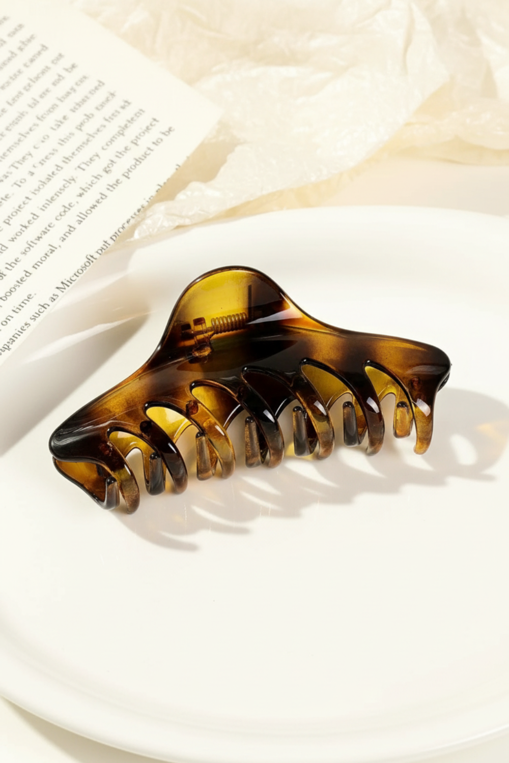 New Retro Hair Claw Large Crab Hair Clips (11 cm)