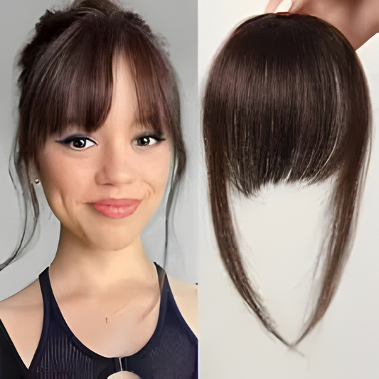 100% Human Hair Bangs