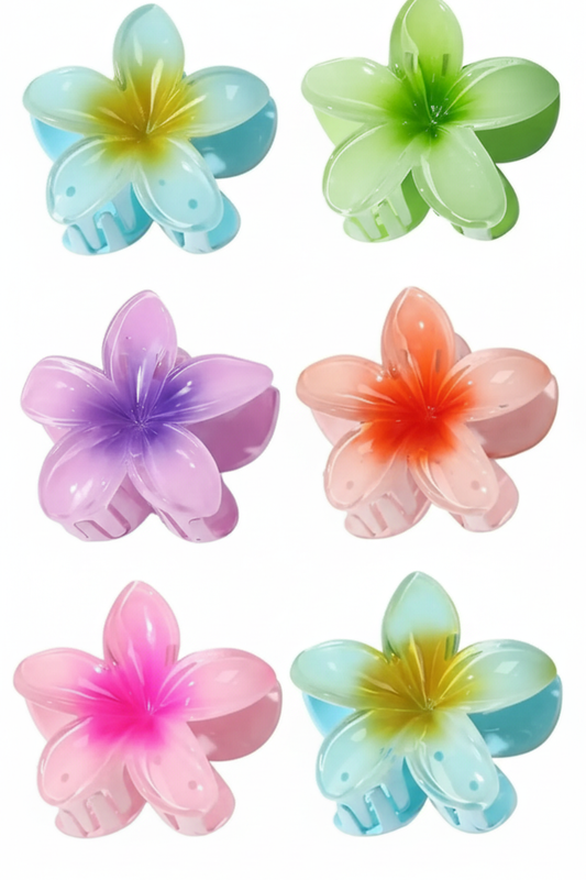 6-Pack Elegant Acrylic Plumeria Wer Claws (8.5 cm)