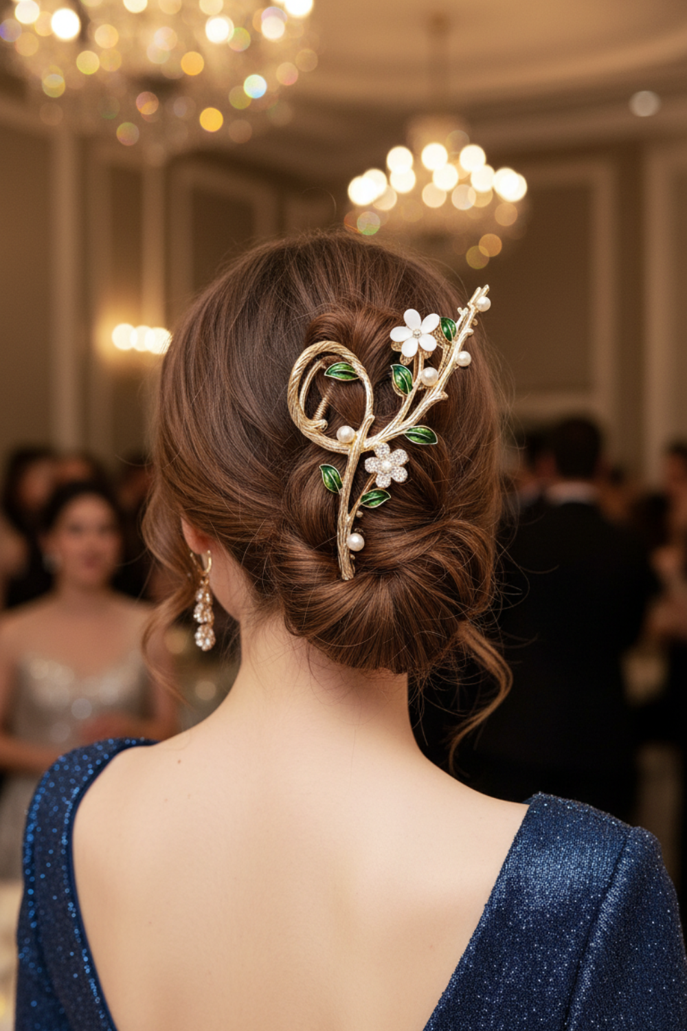 New Sweet Flower Durian Hair Claw Clip