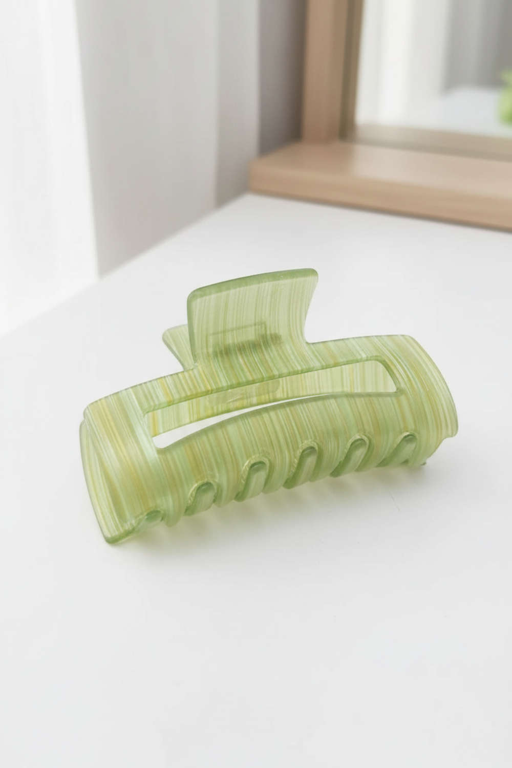 Large Leopard Print Hair Claws Styling Clips (8.2 cm)