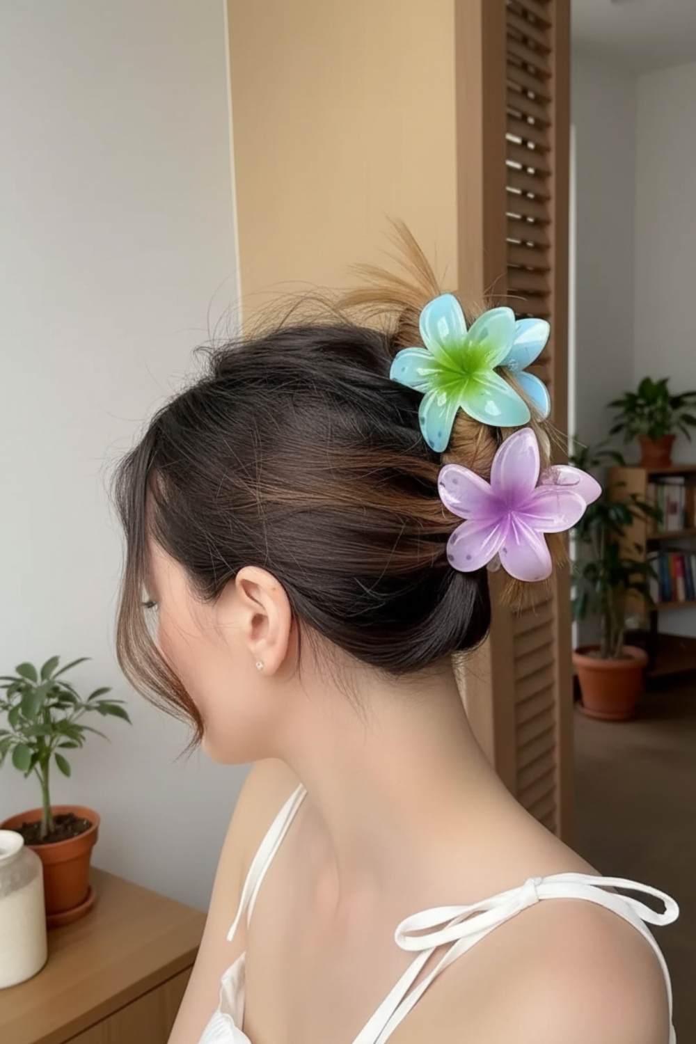 6-Pack Elegant Acrylic Plumeria Wer Claws (8.5 cm)