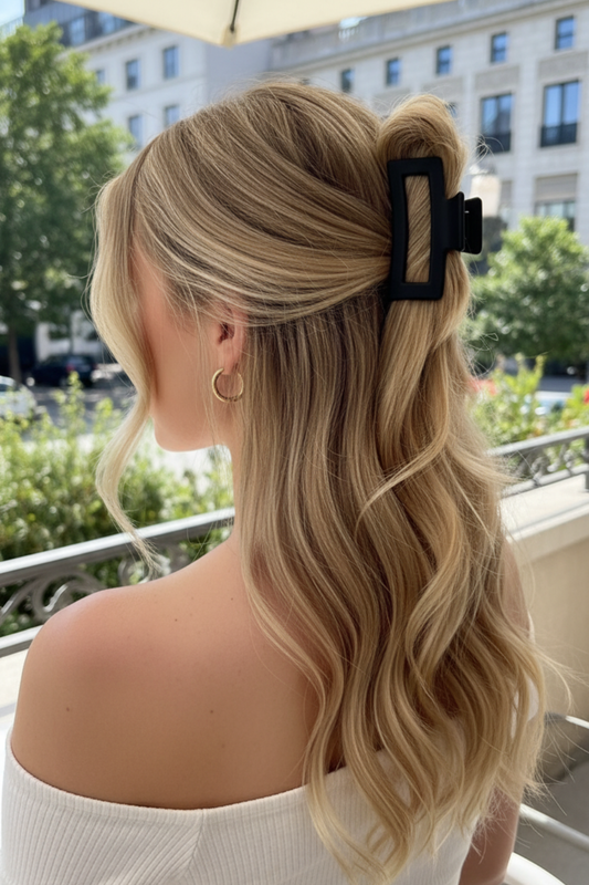 Extra Large Matte Claw Clips for Thick Hair and Long Hair (13 cm)