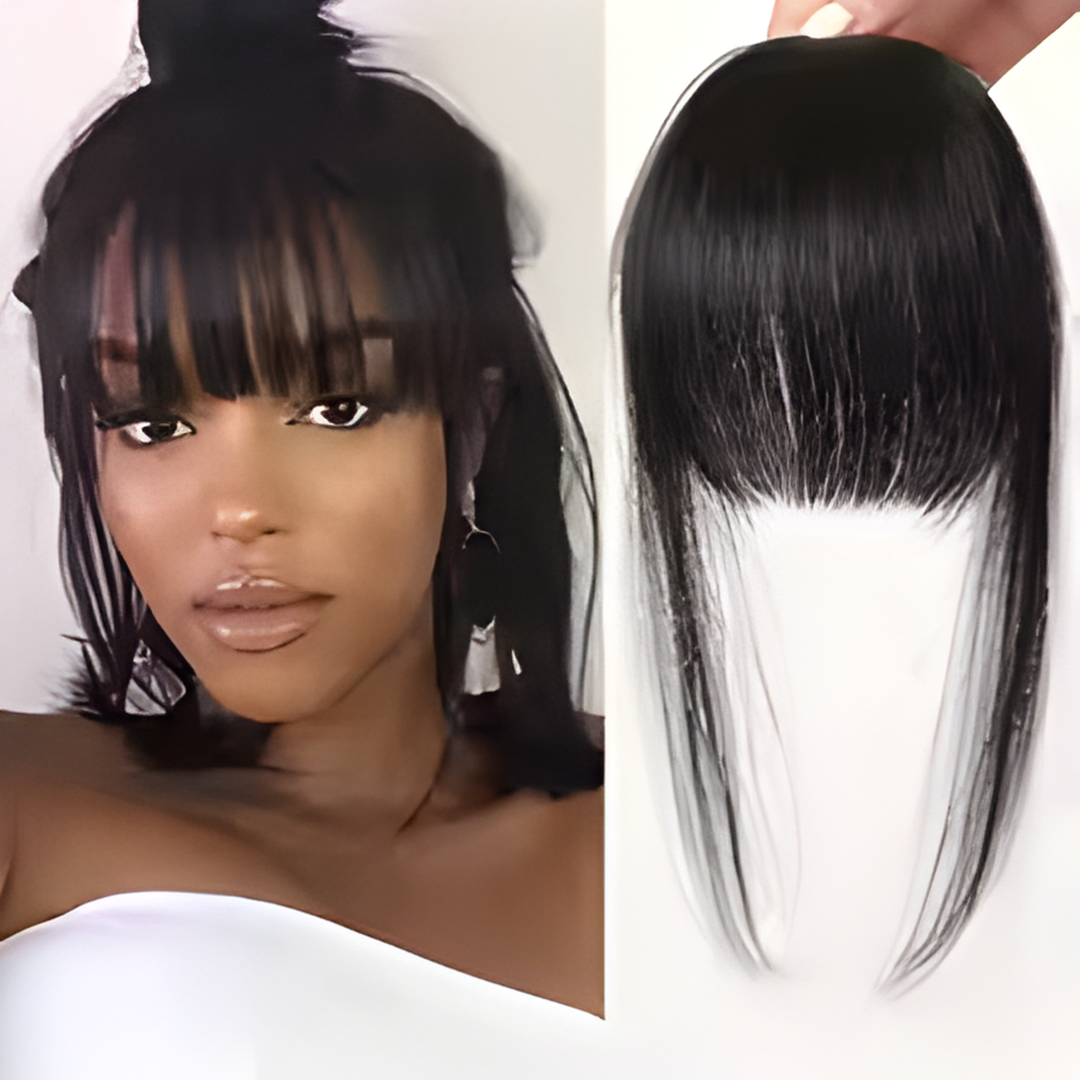100% Human Hair Bangs