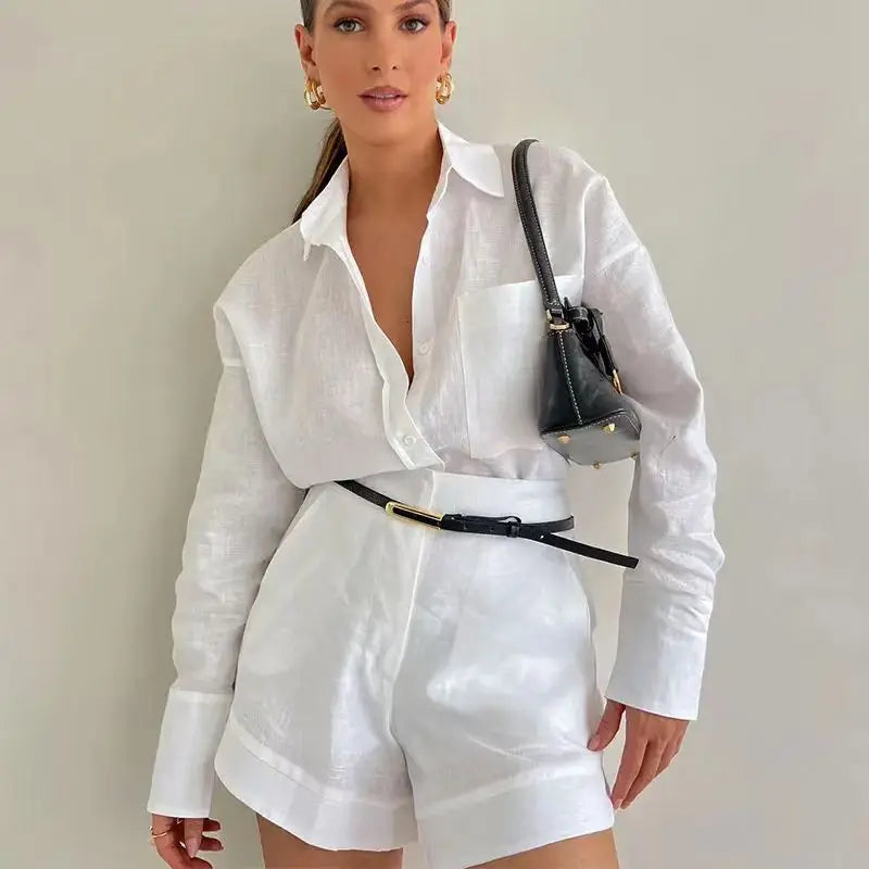 Women’s Long Sleeve 2-Piece Casual Summer Set