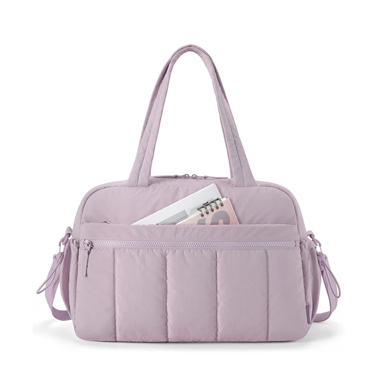 Travel Duffel Bag Gym Bag for Women with Wet Pocket Carry