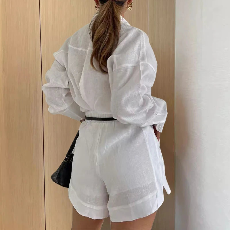 Women’s Long Sleeve 2-Piece Casual Summer Set