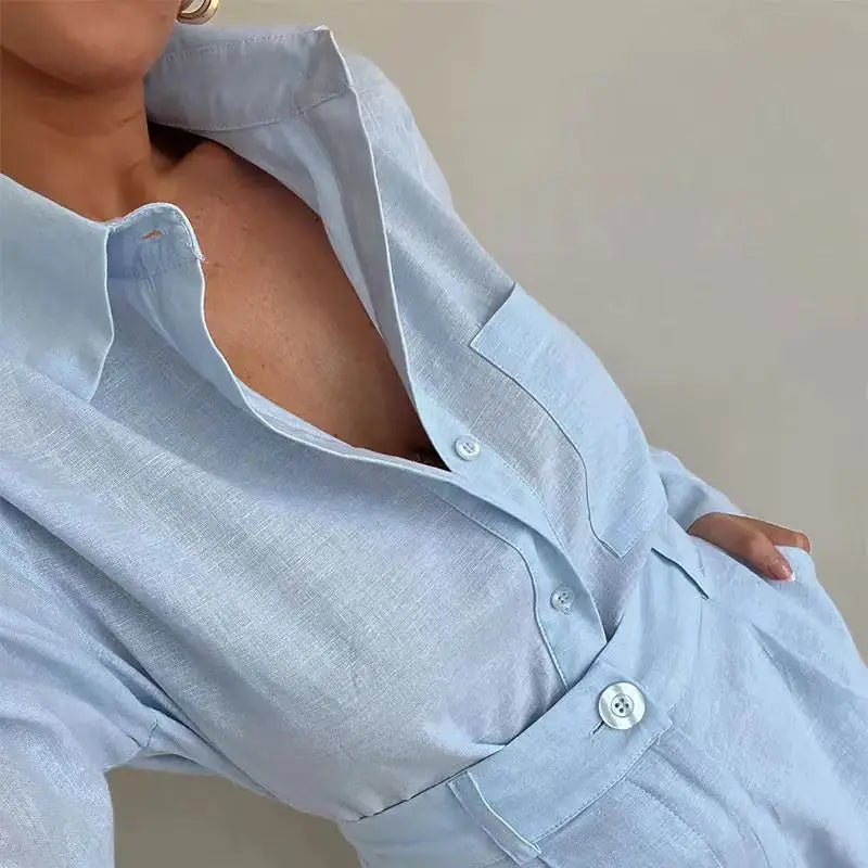 Women’s Long Sleeve 2-Piece Casual Summer Set