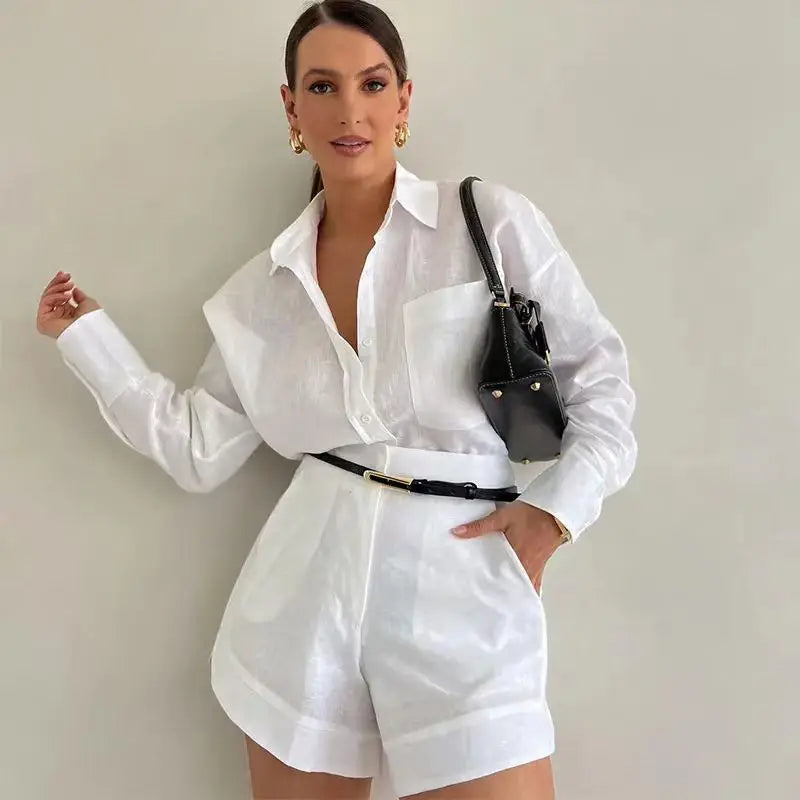 Women’s Long Sleeve 2-Piece Casual Summer Set