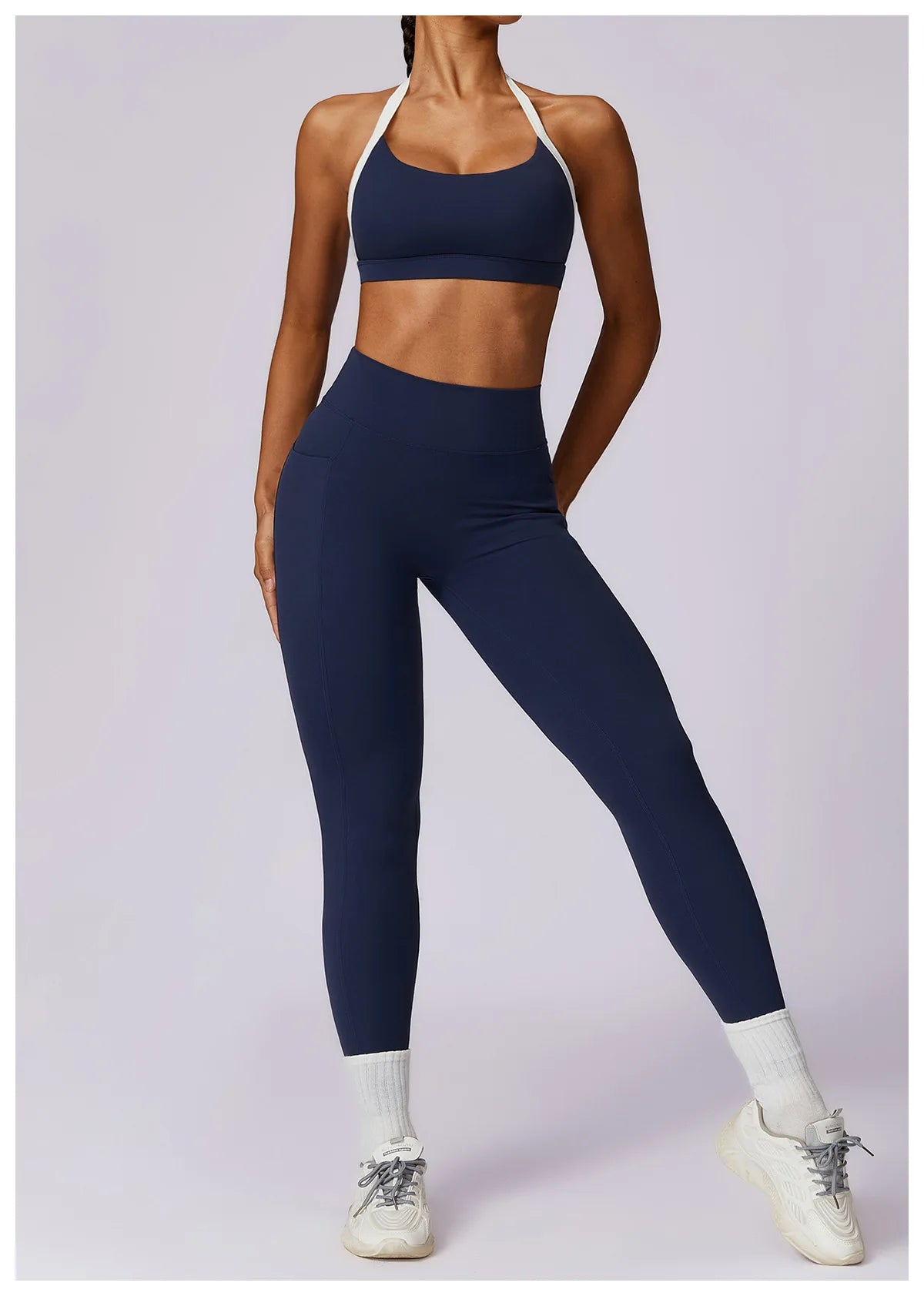 Yoga Set 2PCS Women Sportswear Push Up Workout Clothes