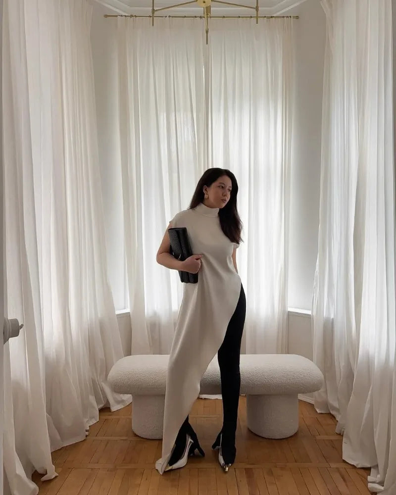 Women Solid Fashion Satin Maxi Dress