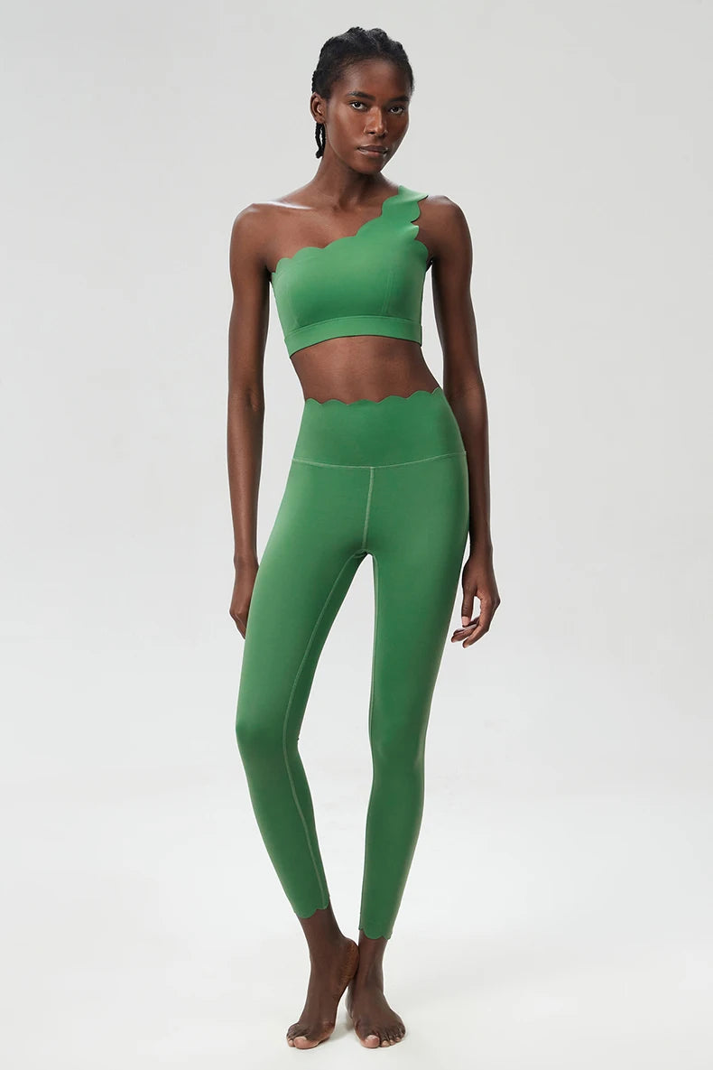 Soft Running Gym Suit Breathable Quick Dry Sportswear Female Strwetchy Workout Clothes