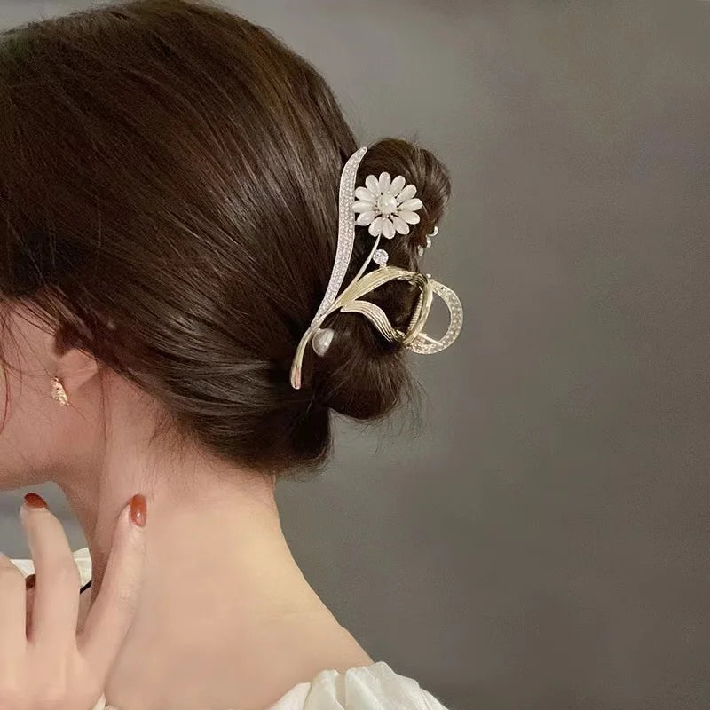 New Sweet Flower Durian Hair Claw Clip