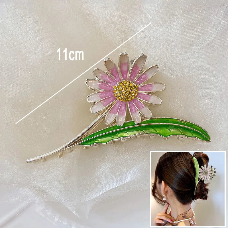 New Sweet Flower Durian Hair Claw Clip