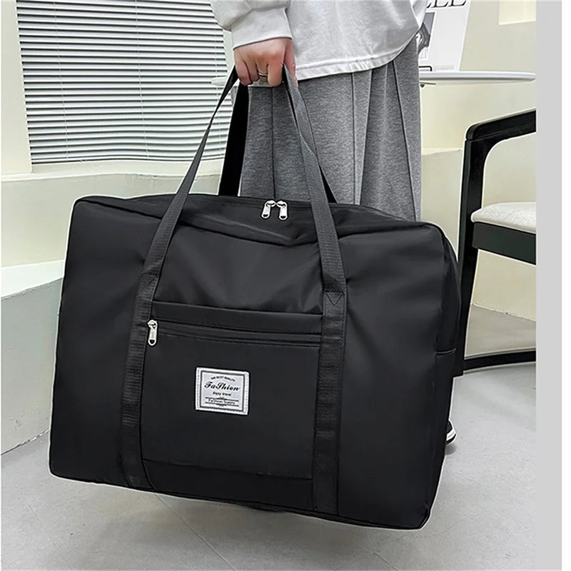 Large Capacity Folding Travel Bags Waterproof Luggage Tote Handbag