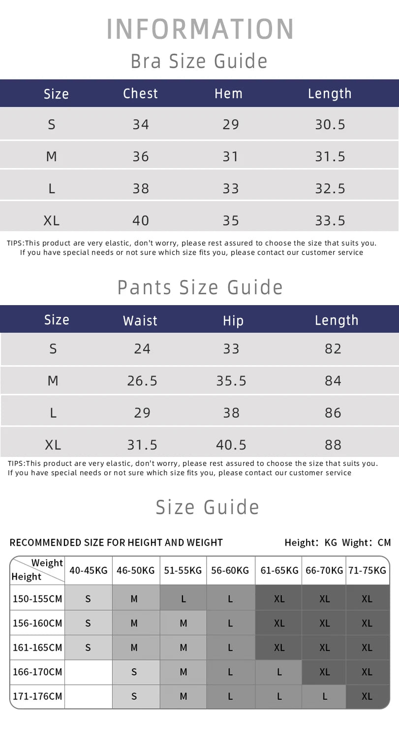 2 Piece Yoga Clothes Women's Tracksuit Athletic Wear Pilates Fitness Suit