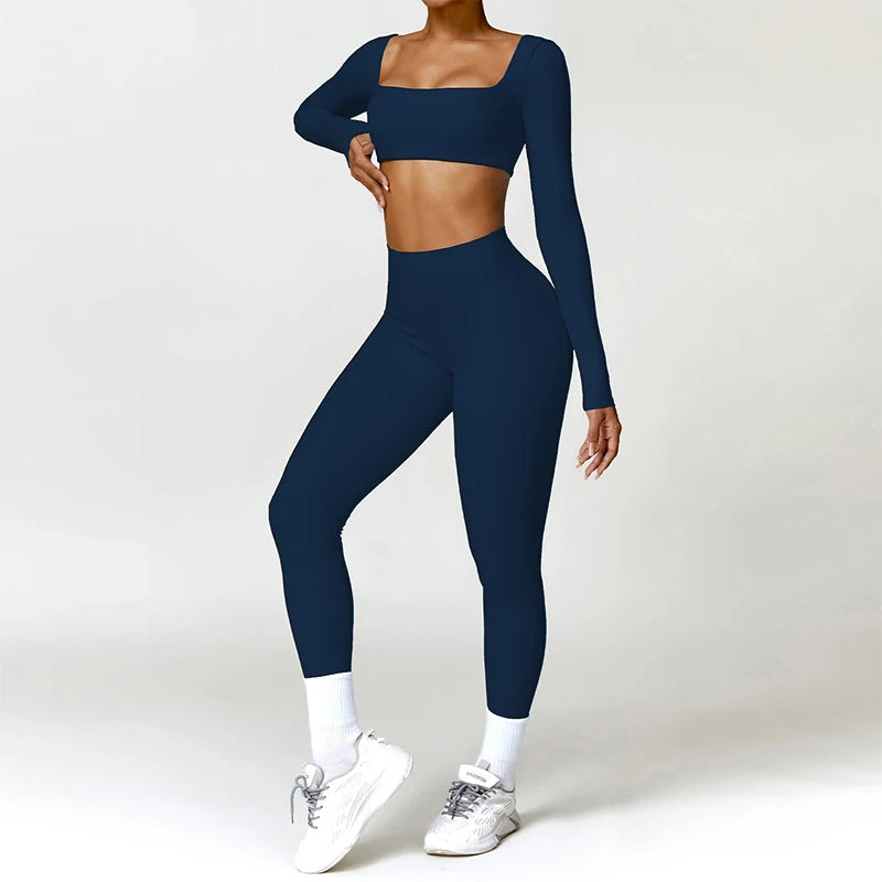 2PCS Women’s Quick-Dry Yoga &amp; Gym Set
