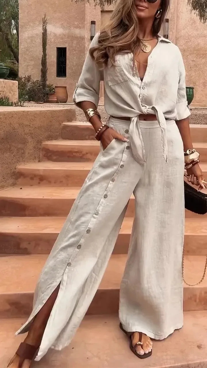 New Fashion Casual Irregular Two-piece Sets