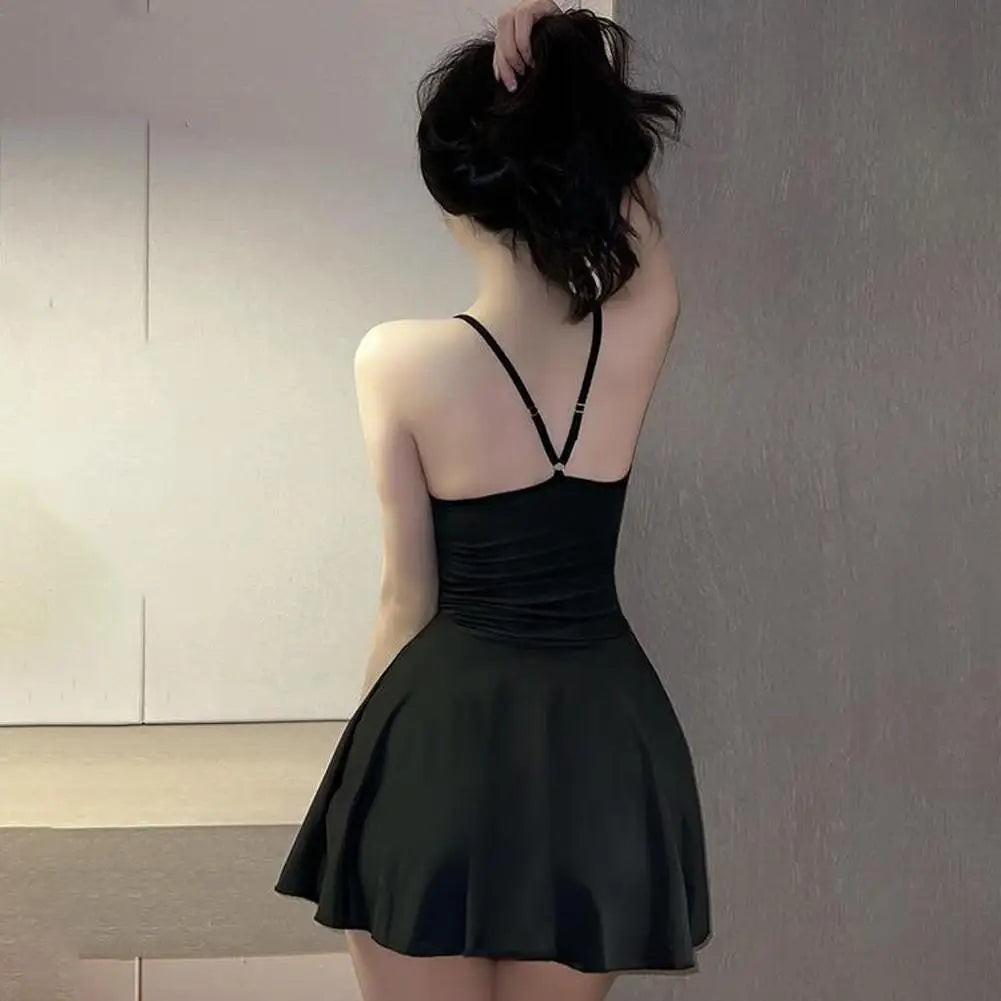 Sexy Women Pleated Micro MINI Dress Bandage Smooth