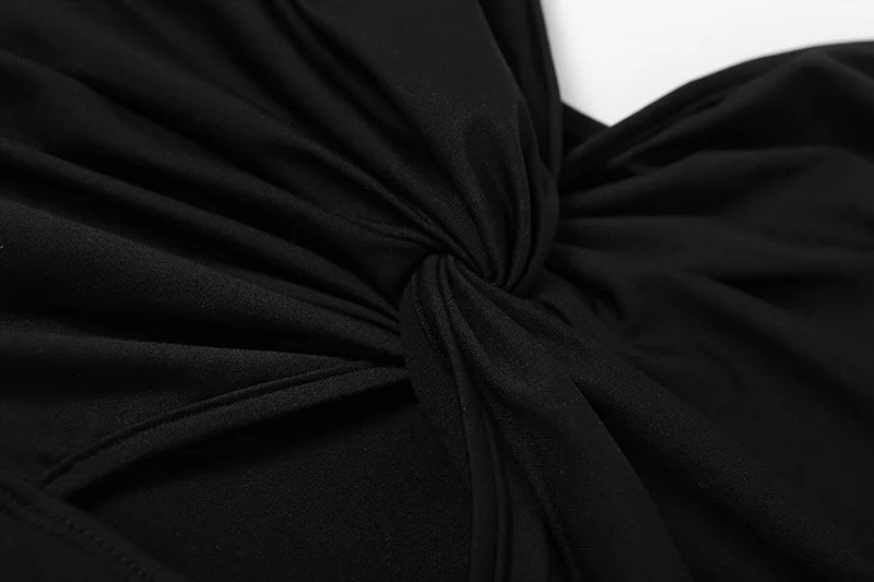 Sexy Spaghetti Strap Backless Bodycon Dress