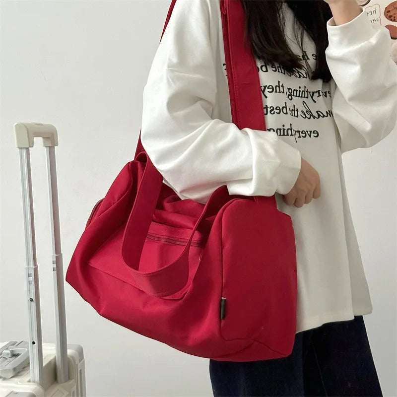 Large Crossbody Travel Tote Bag for Women