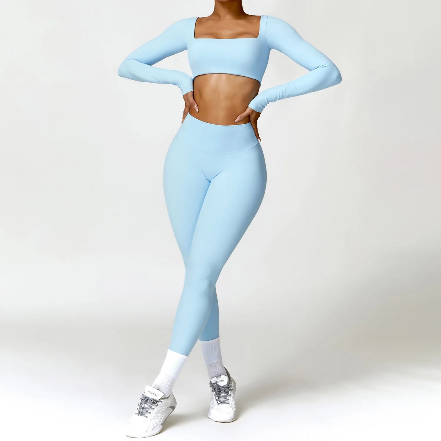 2PCS Women’s Quick-Dry Yoga &amp; Gym Set