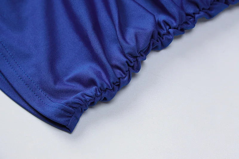 Sexy Spaghetti Strap Backless Bodycon Dress