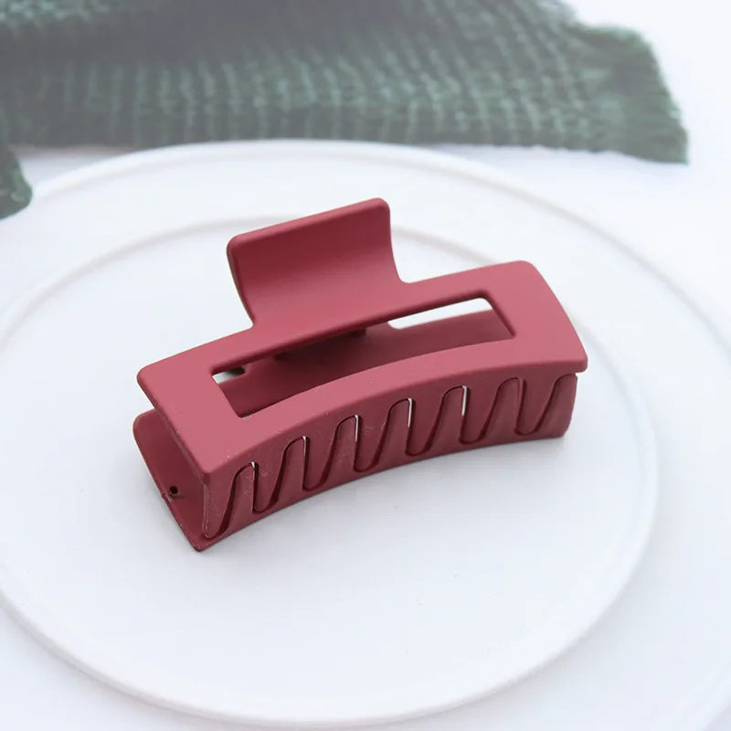 Premium Large Matte Hair Claws Clips (8.5 cm)