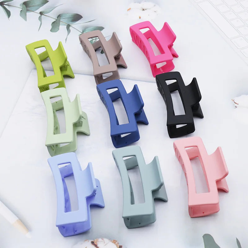 Premium Large Matte Hair Claws Clips (8.5 cm)