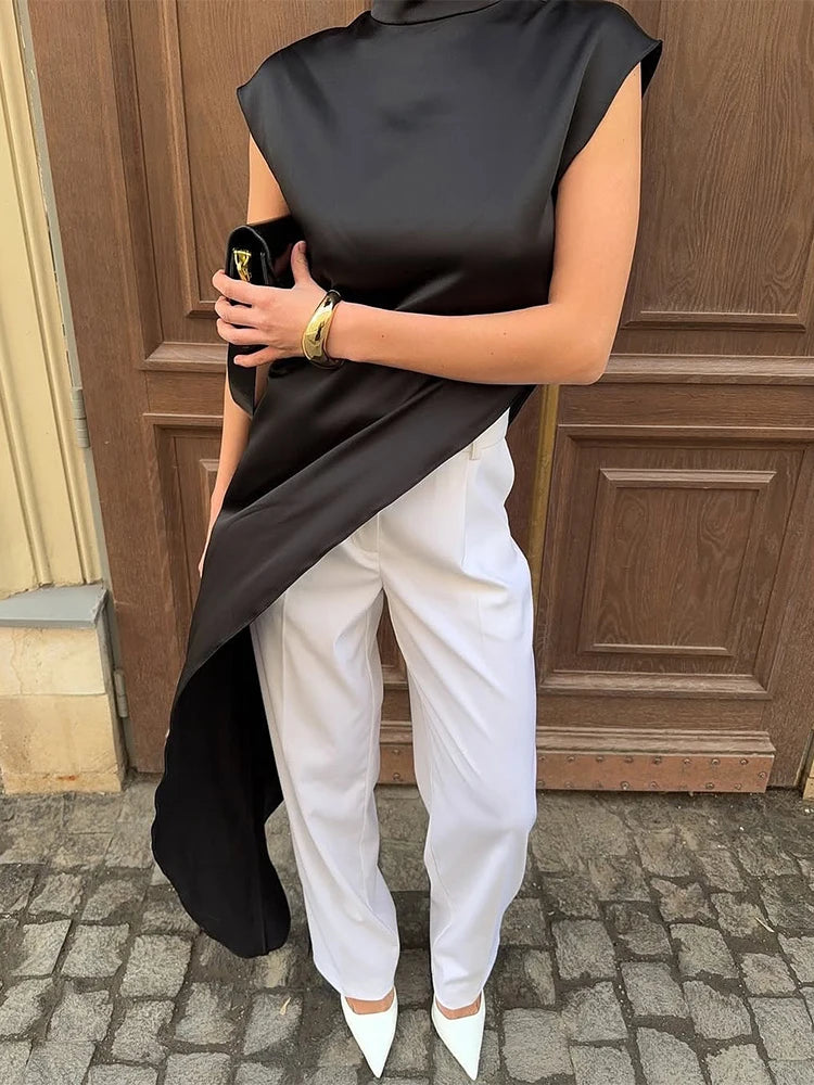 Women Solid Fashion Satin Maxi Dress