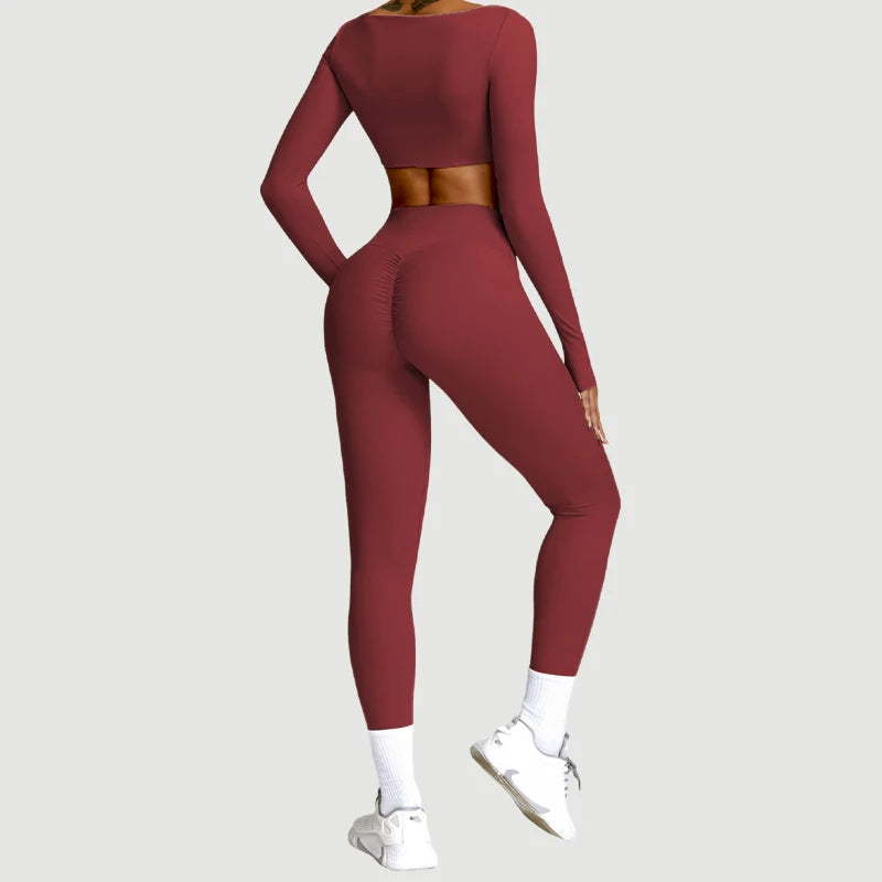 2PCS Women’s Quick-Dry Yoga &amp; Gym Set