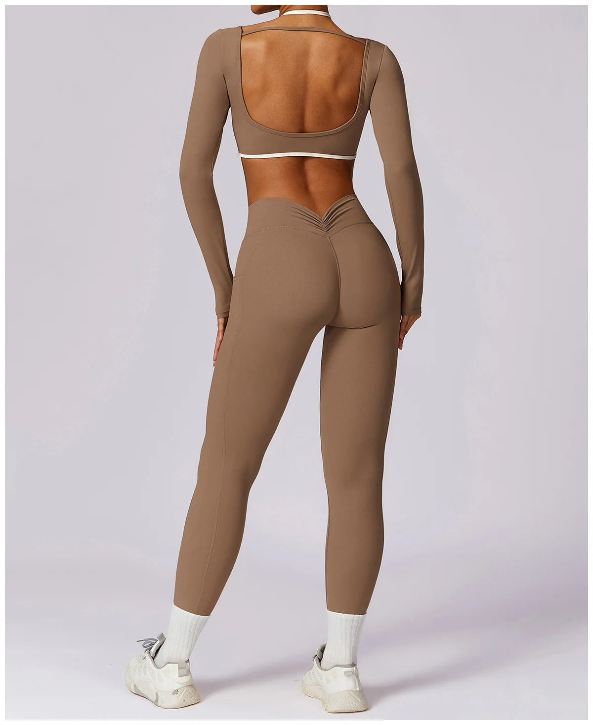 Yoga Set 2PCS Women Sportswear Push Up Workout Clothes