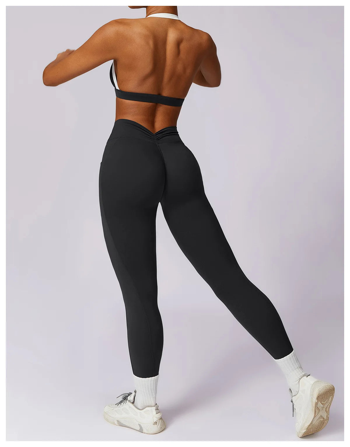 Yoga Set 2PCS Women Sportswear Push Up Workout Clothes