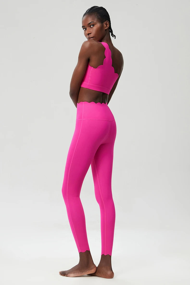 Soft Running Gym Suit Breathable Quick Dry Sportswear Female Strwetchy Workout Clothes