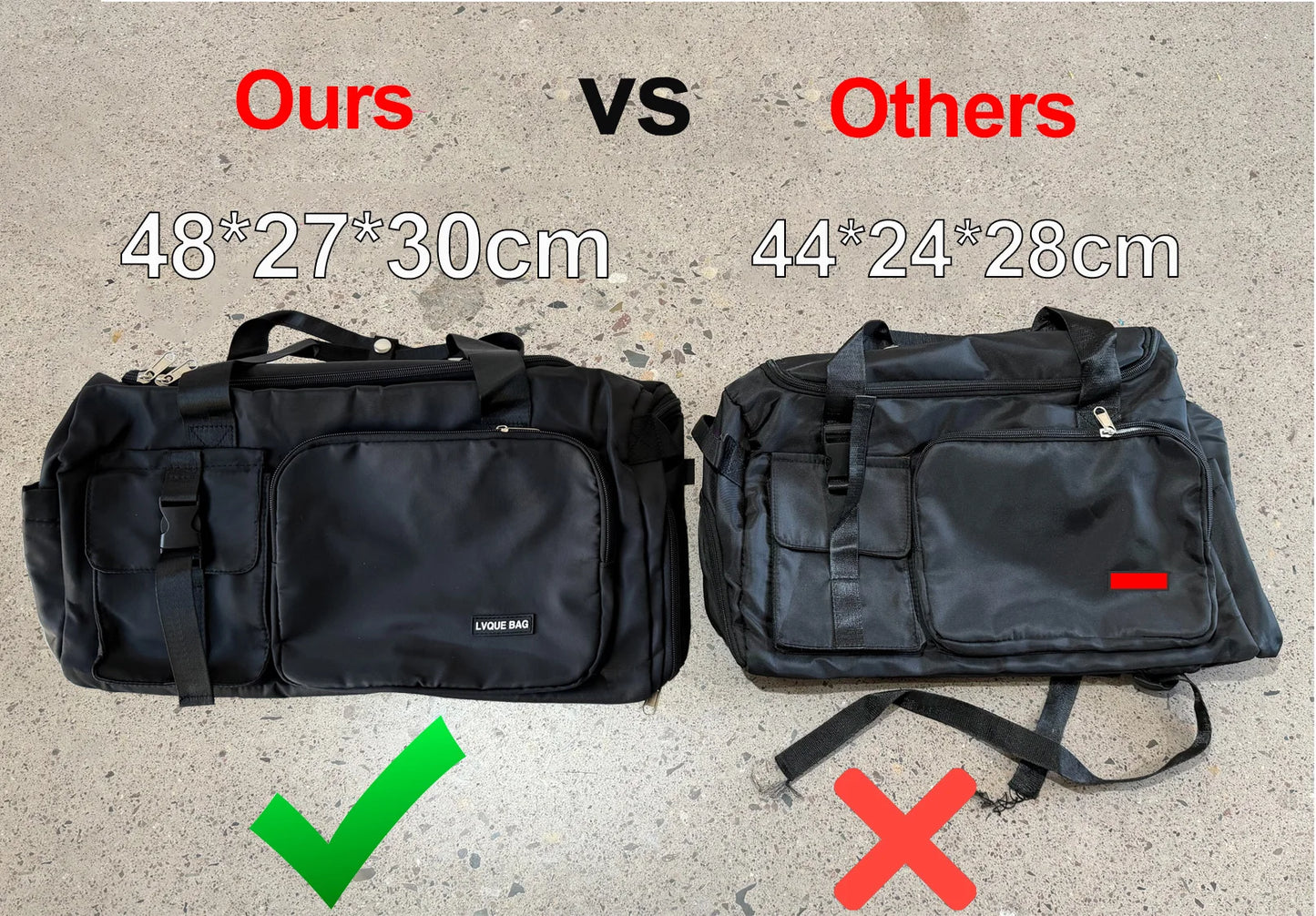 Sports Gym Bag Travel Dry Wet Handbag for Women