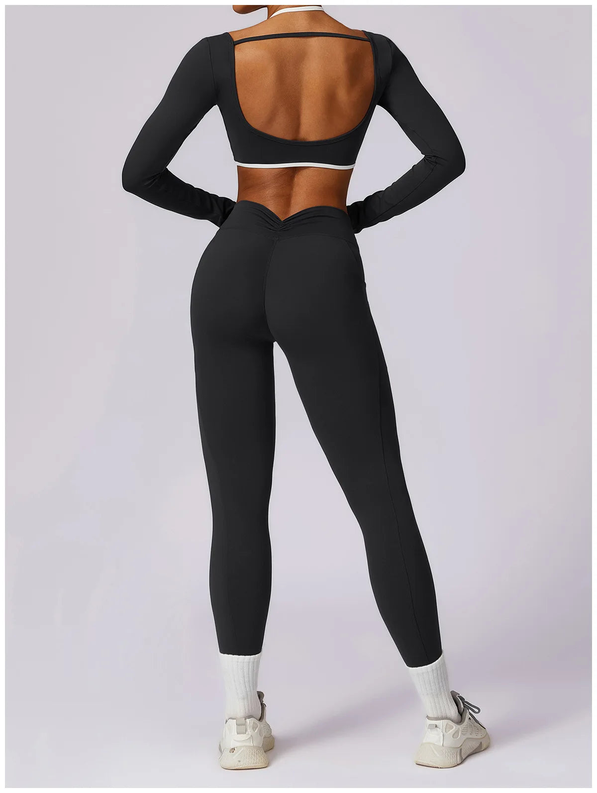 Yoga Set 2PCS Women Sportswear Push Up Workout Clothes