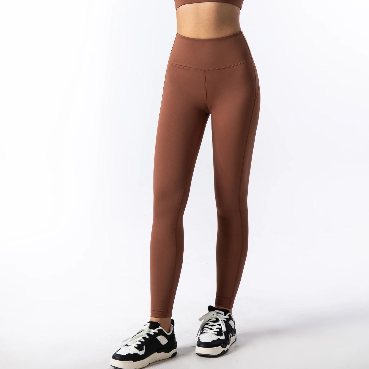 Black Square Neck Tight High Elastic Skinny Yoga Sports Long Sleeves