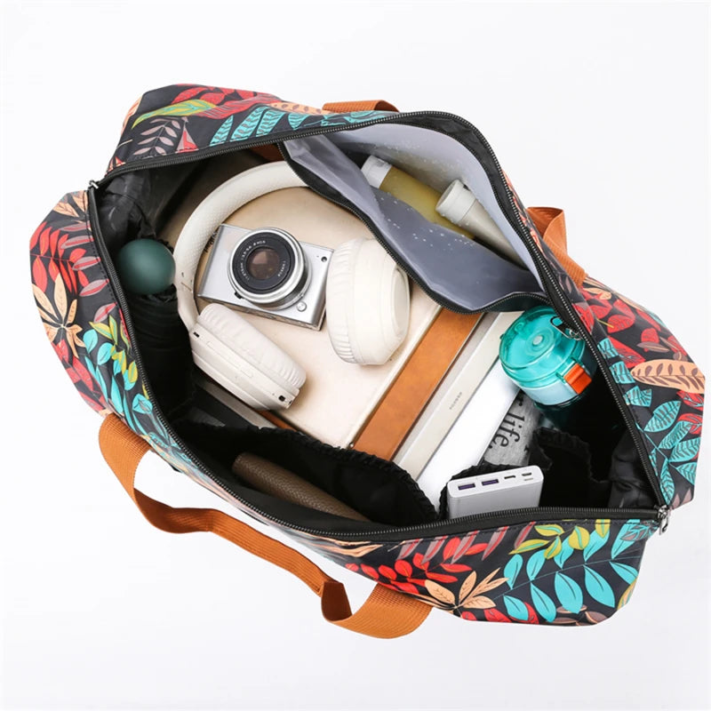 Travel Gym Bag Luggage Portable Fitness Shoulder Crossbody Handbags For Women