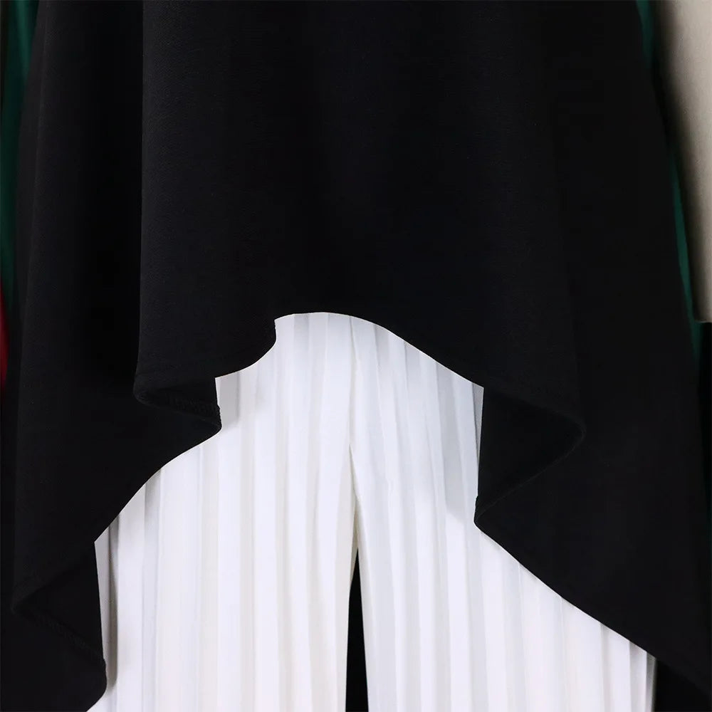 Elegant Tow Piece Set Women Outfit Backless Top