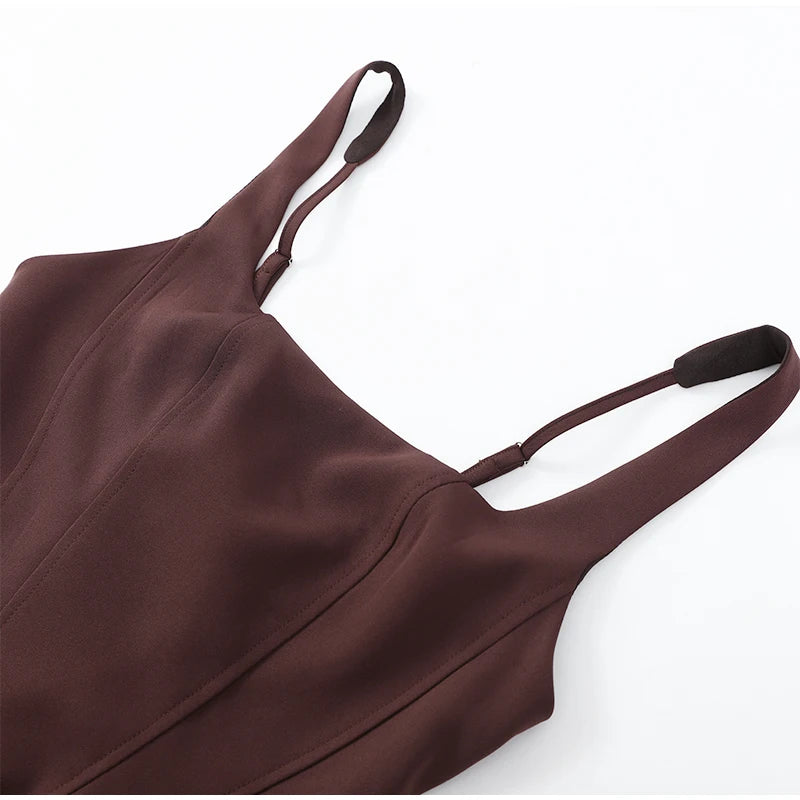 Sexy Square-Neck Halter Mini Dress – 2026 Summer Party Essential