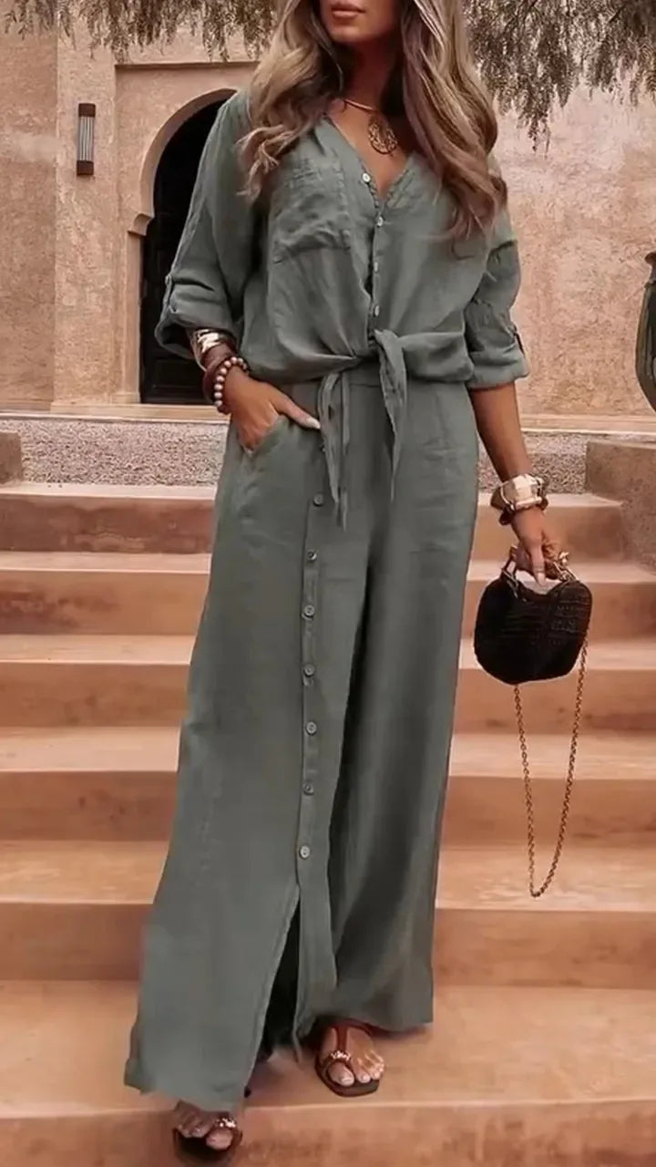 New Fashion Casual Irregular Two-piece Sets