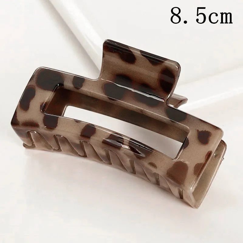 Premium Large Matte Hair Claws Clips (8.5 cm)