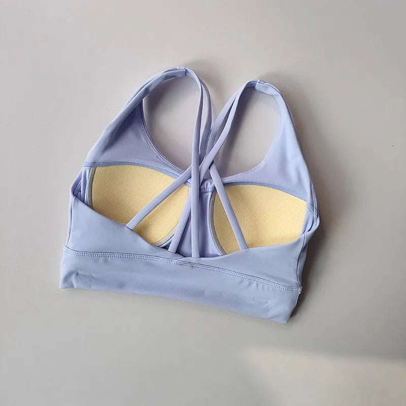 2pcs Women Seamless Yoga Set Sport Suit Gymwear Workout Clothes