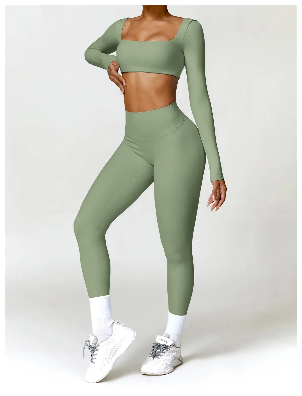 2PCS Women’s Quick-Dry Yoga &amp; Gym Set
