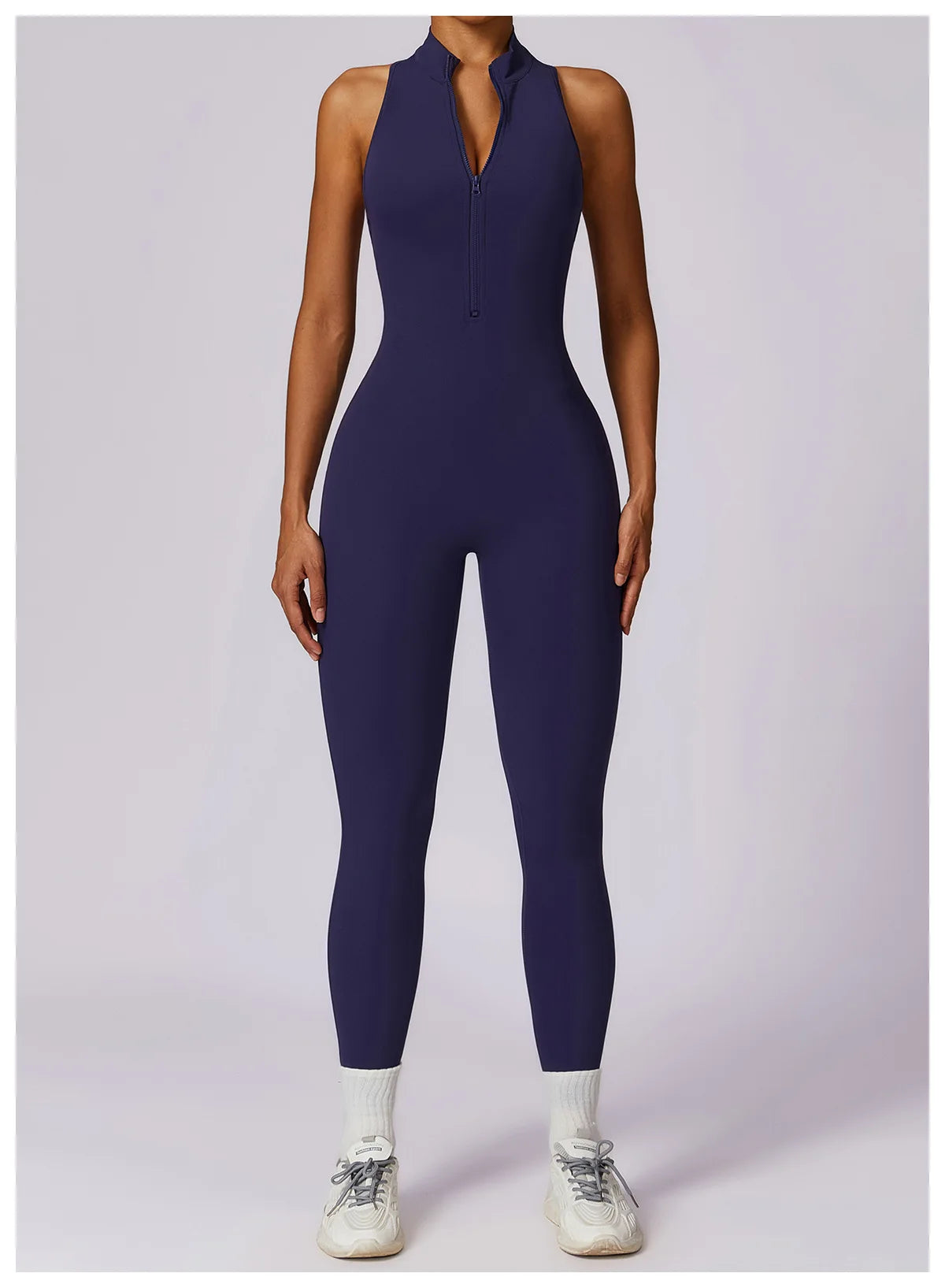 V-Back One-Piece Women’s Sports Jumpsuit
