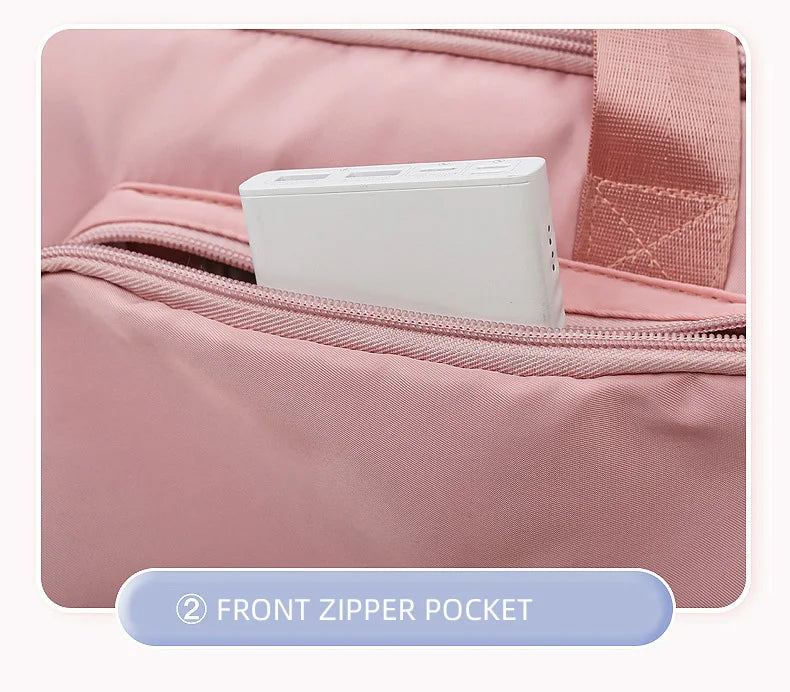 Sports Gym Bag Travel Dry Wet Handbag for Women