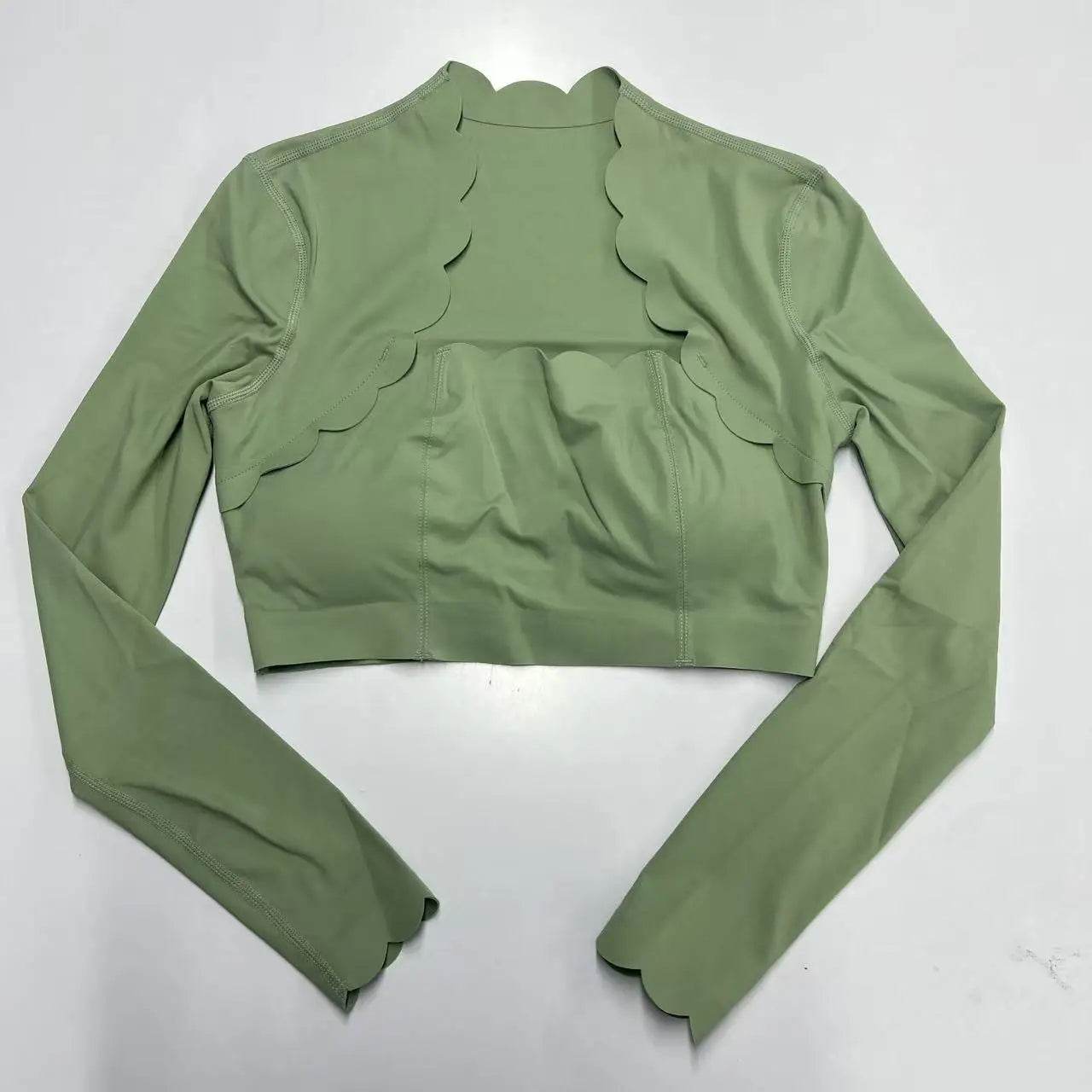Black Square Neck Tight High Elastic Skinny Yoga Sports Long Sleeves