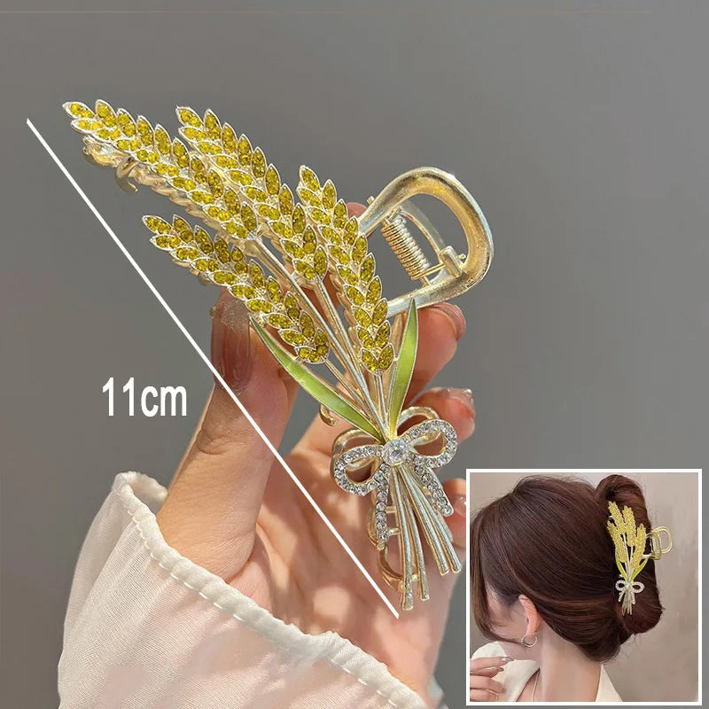 New Sweet Flower Durian Hair Claw Clip